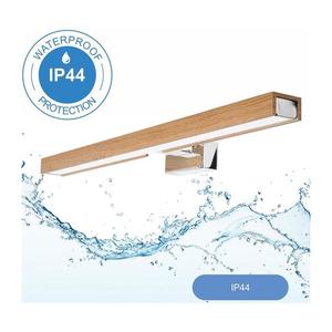 Brilagi-LED Kúpeľňové osvetlenie zrkadla WOODY MIRROR LED/12W/230V IP44 dub/chróm 8590828607557 vyobraziť