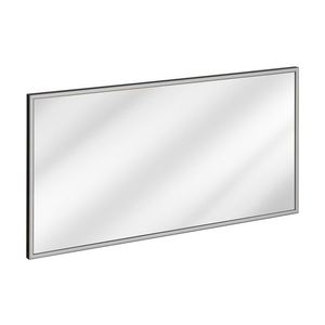 Kúpeľňové zrkadlo Madera s LED osvetlením 123x68 cm čierne vyobraziť
