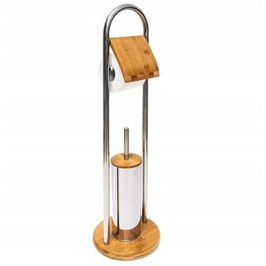 Kúpeľňový stojan Brush hnedý vyobraziť