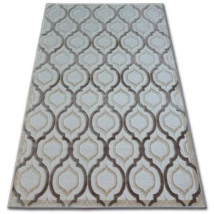 Kusový koberec ACRYLOVY YAZZ 9717 tmavobéžový / svetlobéžový vyobraziť