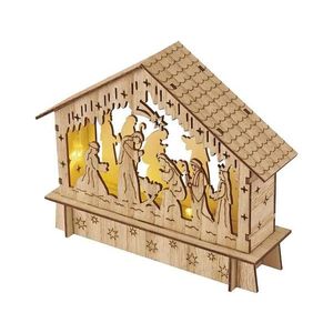 LED Vianočná dekorácia 6xLED/2xAA betlehém DCWW34 vyobraziť