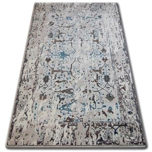 Kusový koberec AKRYLOVÝ TALAS 0309 biely/modrý vyobraziť