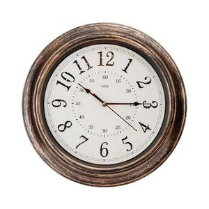 Nástenné hodiny pr. 40 cm 1xAA bronz/biela PZSL vyobraziť