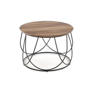 Halmar Konferenčný stolík NUBIRA 41x60 cm čierna/hnedá V-CH-NUBIRA-LAW-ORZECH vyobraziť