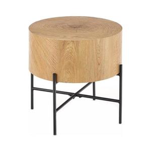 Halmar Konferenčný stolík BROOKLYN 45x45 cm čierna/béžová V-CH-BROOKLYN-S-LAW vyobraziť