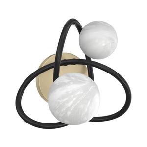 Zuma Line MB4922-2-EBGN - Nástenné svietidlo NISYRO 2xG9/3, 5W/230V čierna MB4922-2-EBGN vyobraziť