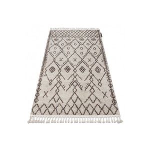 Kusový shaggy koberec BERBER TANGER krémový vyobraziť