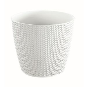 Kvetináč Wheaty biely vyobraziť