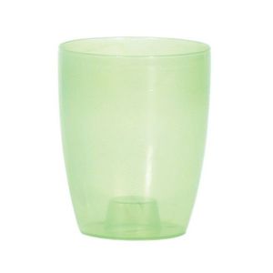 Kvetináč Coubi Orchidea zelený transparentný I mat vyobraziť