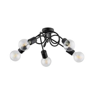 Prisadený luster INTER 5xE27/15W/230V čierna 63195 vyobraziť