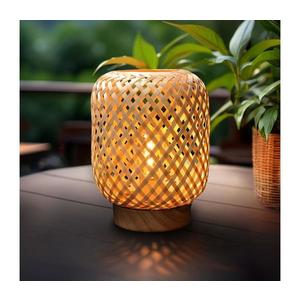 WO3107 - LED Dekoračná stolná lampa BOHO LED/2xAAA ratan WO3107 vyobraziť