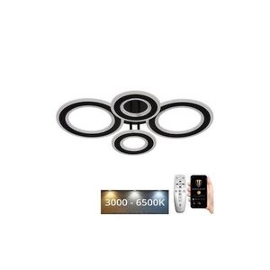 LED Stmievateľný prisadený luster LED/100W/230V 3000-6500K + diaľkové ovládanie J3346/B vyobraziť