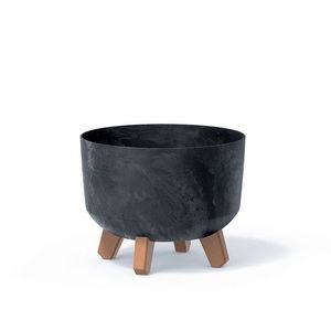 Květináč GRACIE EFFECT II antracitový vyobraziť
