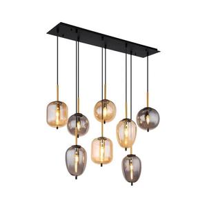 Globo 15345-8A - Luster na lanku BLACKY 8xE14/40W/230V mosadz 15345-8A vyobraziť