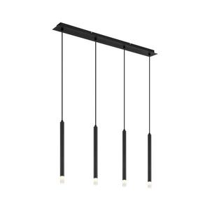 Globo 15629-4 - Luster na lanku BLAKE 4xG9/4W/230V čierna 15629-4 vyobraziť