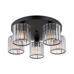 Globo 15742-5D - Prisadený luster JORDANA 5xE27/60W/230V pr. 46, 5 cm čierna 15742-5D vyobraziť