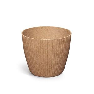 Květináč LAMIE ECOWOOD naturální vyobraziť