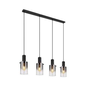 Globo 15907-4H - Luster na lanku FLORENTINA 4xE27/40W/230V čierna 15907-4H vyobraziť