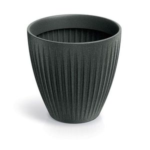 Květináč LATIE GRAND MID granitově černý vyobraziť