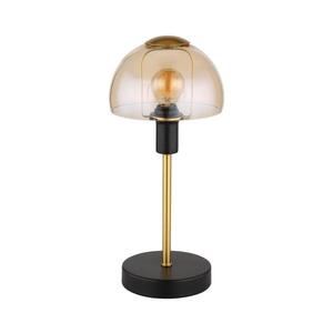 Globo 21914A - Stolná lampa KOKKINI 1xE14/25W/230V čierna/zlatá 21914A vyobraziť