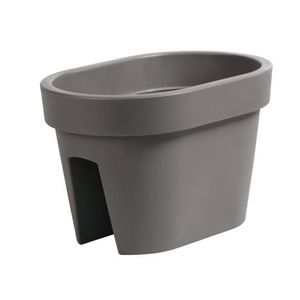 Kvetináč Lofly Railing sivý vyobraziť