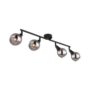 Globo 57904-4 - Bodové svietidlo GLYPTAR 4xE14/40W/230V čierna 57904-4 vyobraziť
