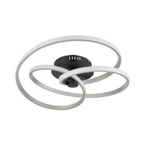 Globo 67183-40N - LED Prisadený luster GLYXAR LED/40W/230V chróm/čierna 67183-40N vyobraziť