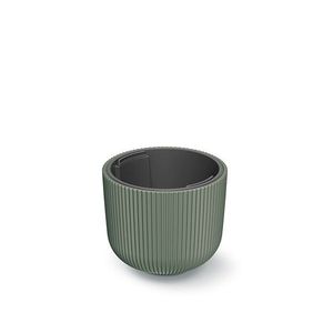 Květináč MILLA X tmavě zelený vyobraziť