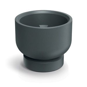 Květináč Moltas Base Round 40 cm grafitový vyobraziť