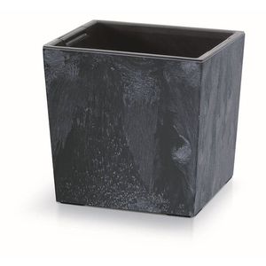 Květináč NURBI CUBE BETON EFFECT antracit vyobraziť