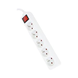 Predlžovací kábel s vypínačom 5Z Typ E 5m biela OL5F5W vyobraziť