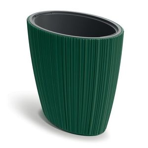 Květináč Oros 59, 5 cm tmavě zelený vyobraziť