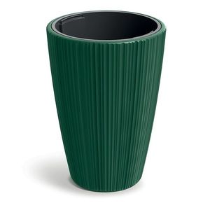 Květináč Oros tmavě zelený vyobraziť