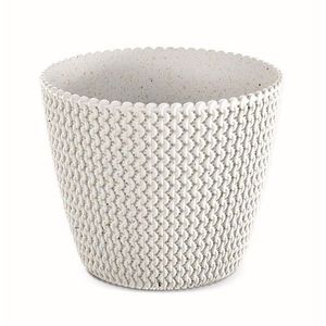 Kvetináč PLOWY ECO biely vyobraziť