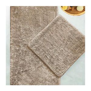 SADA 2x Kúpeľňová predložka 60/100 cm béžová 510CHL1264 vyobraziť