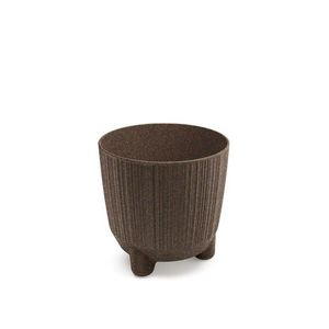 Květináč RYFOS N ECO WOOD kávový odstín matný vyobraziť