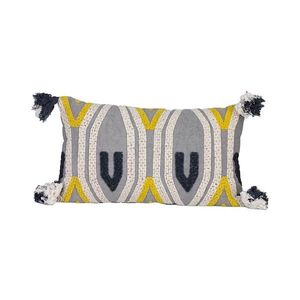 Eglo 420043 - Dekoračný vankúš CHEVERY 35x60 cm šedá/žltá 420043 vyobraziť
