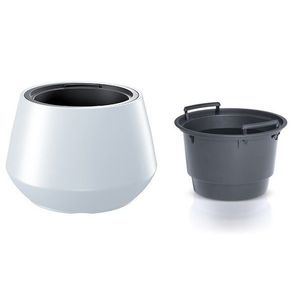 Kvetináč s vložkou HERO biely III vyobraziť