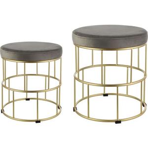 Eglo 424017 - SADA 2x Stolička MASHIKE šedá/zlatá 424017 vyobraziť