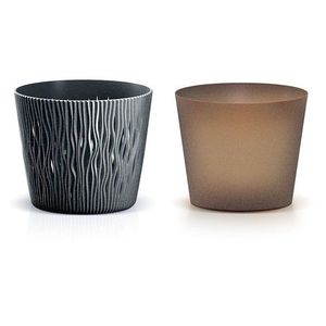 Kvetináč SCANDY ECO s vložkou antracit vyobraziť