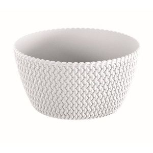 Kvetináč Spliff 23, 6 cm biely vyobraziť