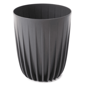 Květináč STRIPPED ECO V 30 cm antracitový vyobraziť