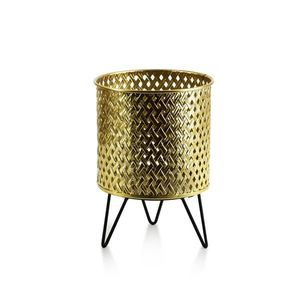 Květináč SWEN L VII zlatý vyobraziť