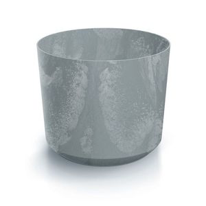Květináč TUBOS BETON EFFECT šedý matný vyobraziť