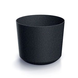 Květináč TUBOS ECO WOOD antracitový matný vyobraziť