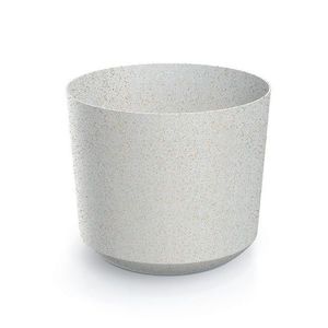 Květináč TUBOS ECO WOOD bílý matný vyobraziť