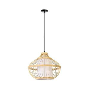 08256L - Luster na lanku PINCHOS 1xE27/40W/230V pr. 40 cm bambus 08256L vyobraziť
