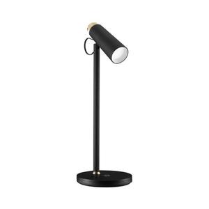 08991L- LED Stmievateľná stolná lampa s Qi nabíjaním TIT LED/12W/230V čierna 08991L vyobraziť