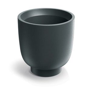 Květináč Vivos Round Midl 40 cm grafitový vyobraziť
