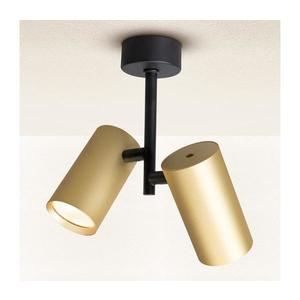 Brilagi - Bodové svietidlo SELE VERTICAL 2xGU10/30W/230V čierna/zlatá WO-D2-OEM vyobraziť